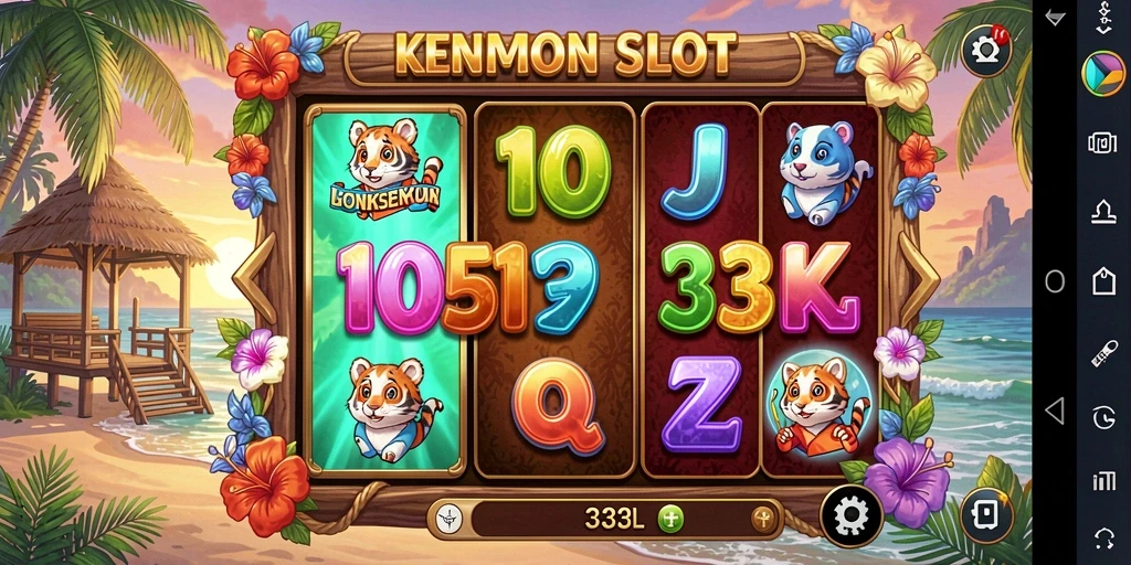 Tampilan gameplay yang menarik dan penuh warna di 33L.