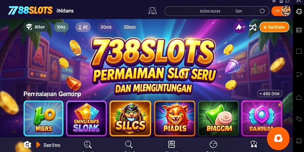 Tampilan menarik dari gameplay 738SLOTS yang mengasyikkan.