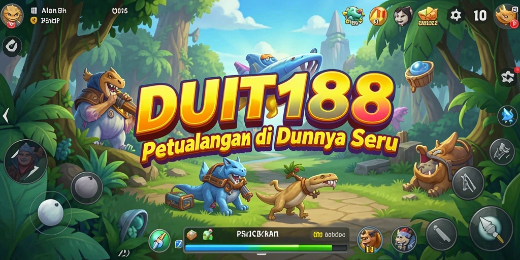Gameplay menarik dengan pemandangan yang indah di DUIT188.
