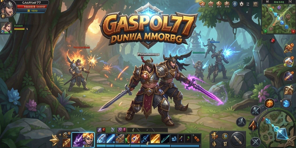 Tampilan utama gameplay GASPOL77 yang penuh aksi dan petualangan.