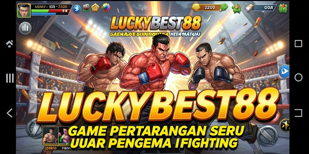Tangkapan layar LUCKYBEST88 menampilkan aksi pertarungan yang mendebarkan.