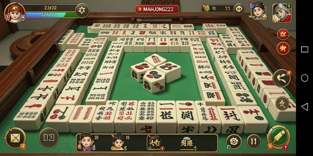 Tampilan seru saat bermain MAHJONG222 dengan lagu-lagu favorit