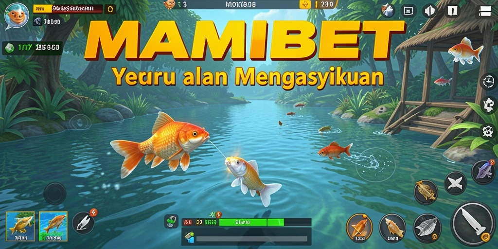 Tampilan menarik dari gameplay MAMIBET yang menghadirkan pengalaman memancing.