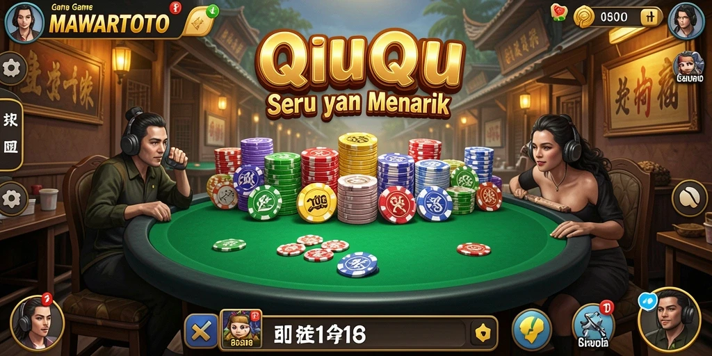 Gameplay seru dari MAWARTOTO menampilkan kompetisi QiuQiu.