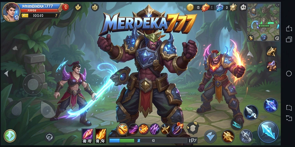 Tangkapan layar gameplay seru dalam dunia fantasi ARPG.
