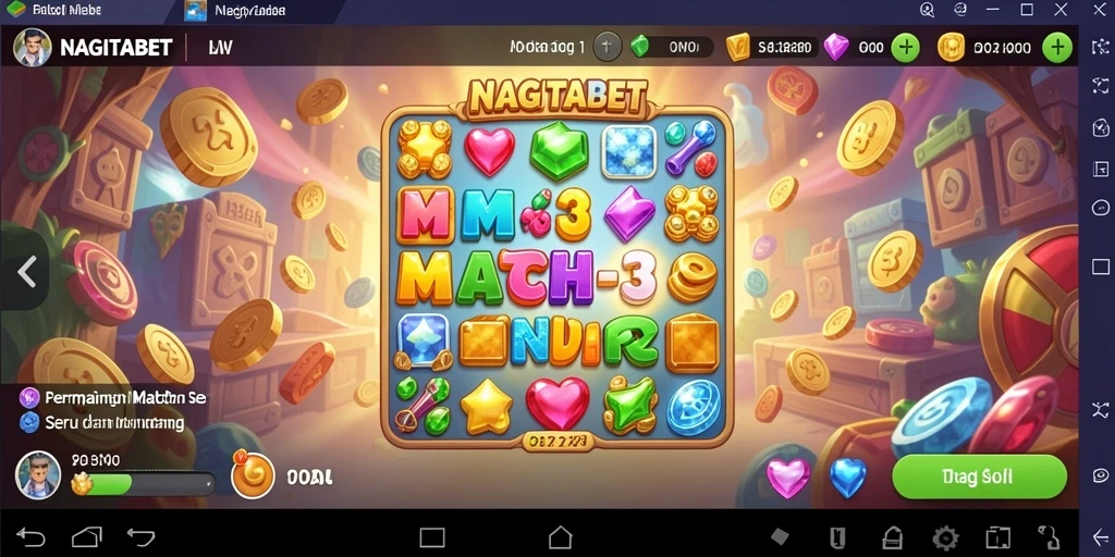Tampilan gameplay NAGITABET yang memikat dan penuh warna.