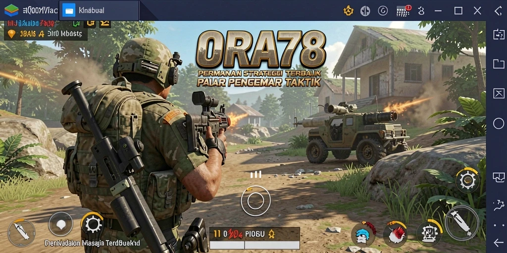 Tampilan gameplay ORA78 yang menarik dengan pertarungan strategis.