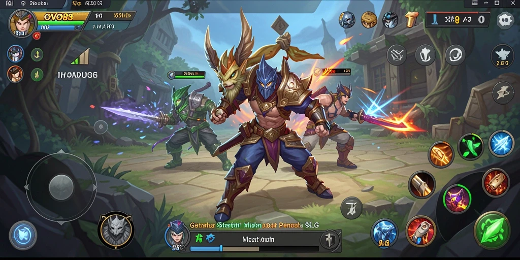 Tampilan seru gameplay OVO88 dengan strategi mendalam.