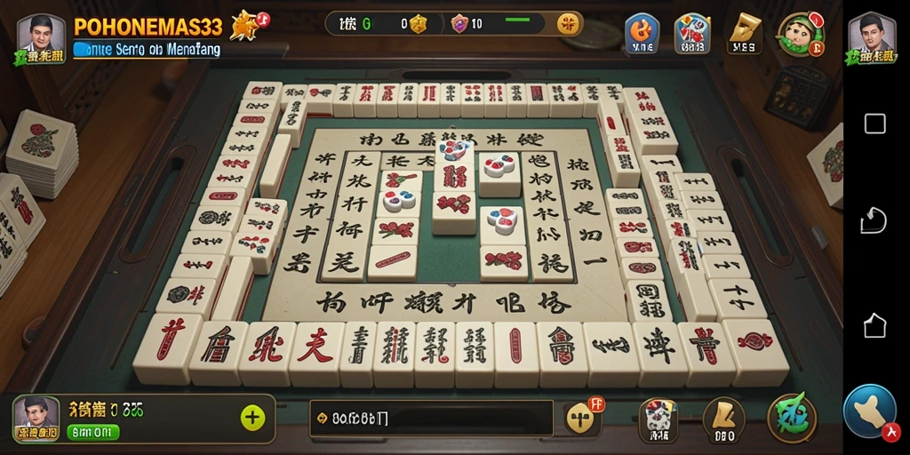 Tampilan gameplay seru dan menantang dari POHONEMAS33.