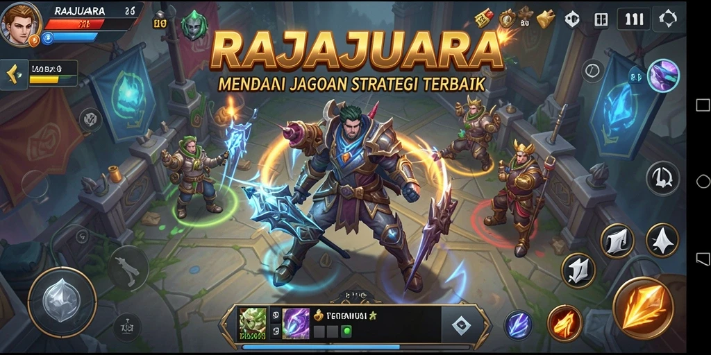 Tampilan menarik dari gameplay seru RAJAJUARA