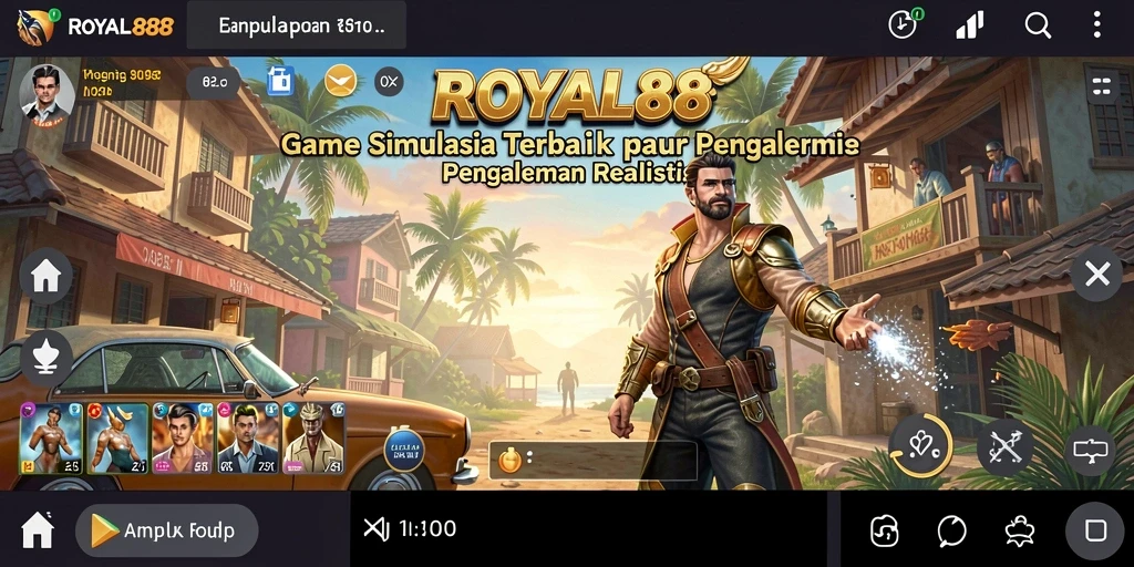Tangkapan layar gameplay ROYAL88 yang menarik dan realistis.