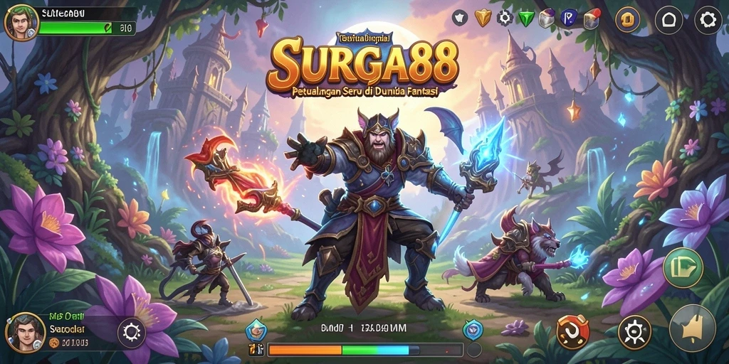 Tangkapan layar menampilkan aksi seru dalam gameplay petualangan.