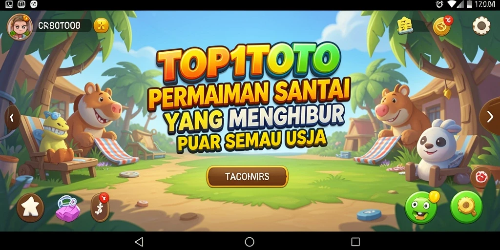 Tampilan gameplay yang seru dan interaktif dari TOP1TOTO.