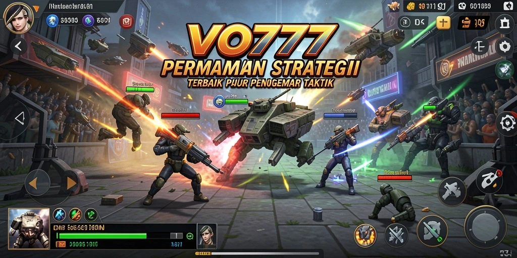Screenshot VO777 menampilkan aksi pertempuran strategi yang mendebarkan.