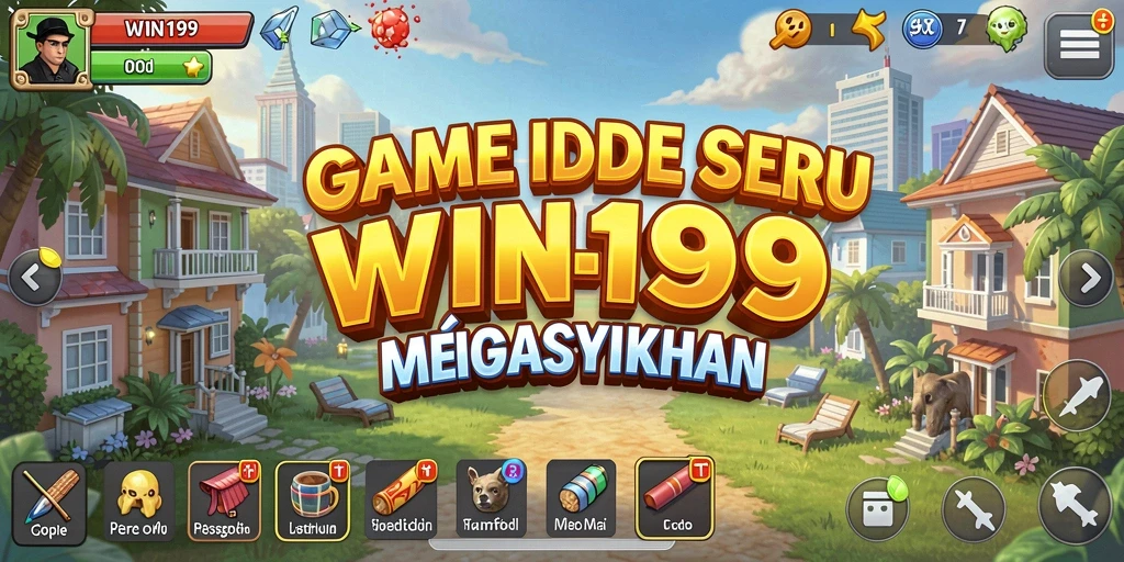 Tampilan gameplay <strong>WIN199</strong> dengan karakter yang berkembang pesat.