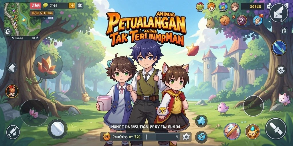 Tampilan gameplay ZK6 yang seru dan penuh aksi.