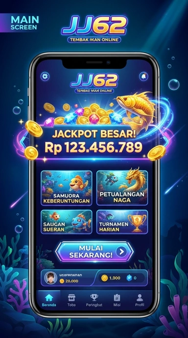 Antarmuka jj62 yang mudah digunakan untuk semua kalangan.